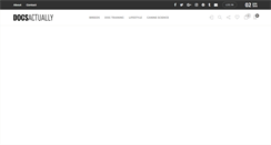 Desktop Screenshot of dogsactually.com
